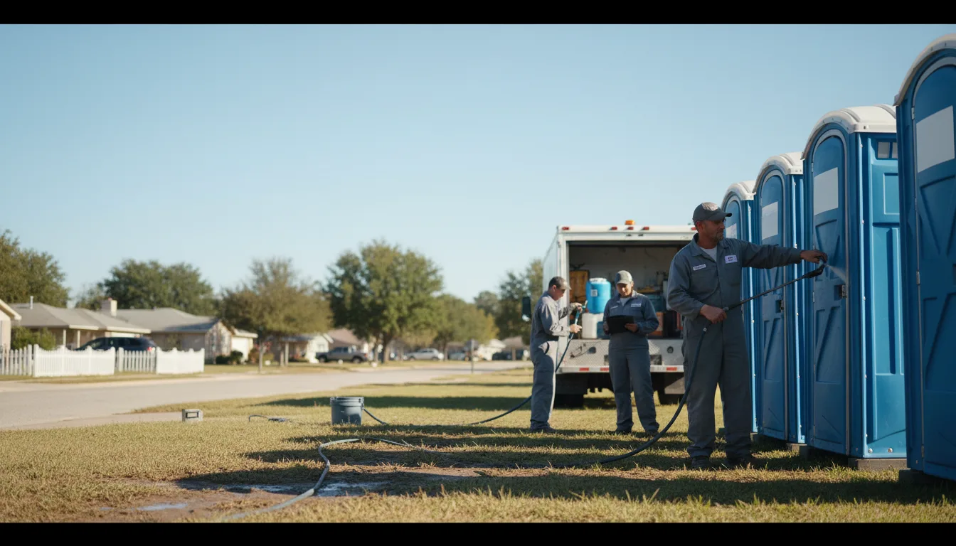 Long-Term Portable Toilet Rental in Fort Loramie, OH near me
